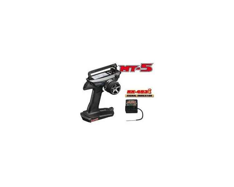 RADIOCOMANDO 4 CANALI MT-5 + RICEVENTE RX-493i Spedizione Espresso