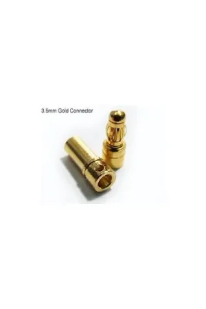 CONNETTORI ORO 3,5MM MASC/FEMM. Promozione
