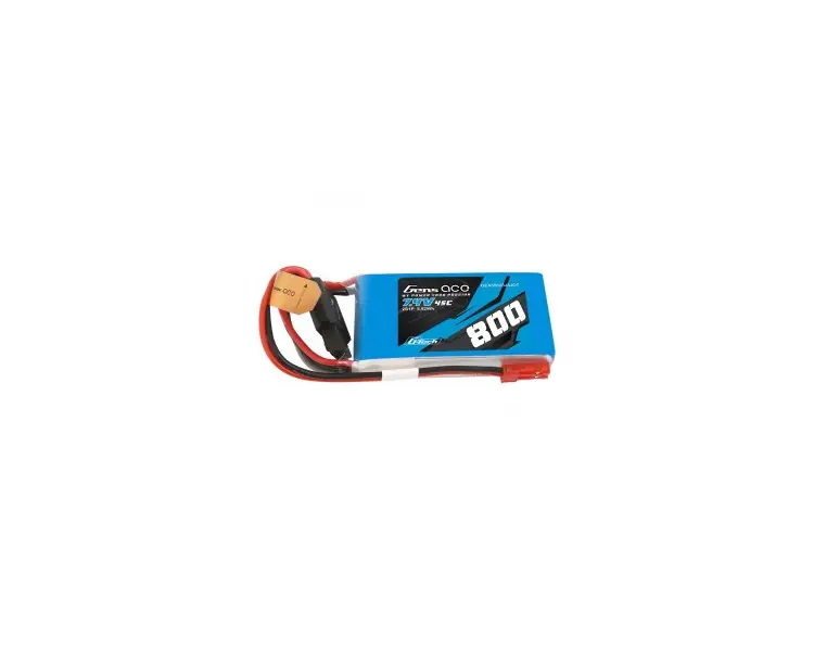 Nuova Collezione BATTERIE LIPO GENS ACE G-THCH 2S 7,4V 800MHA 45C