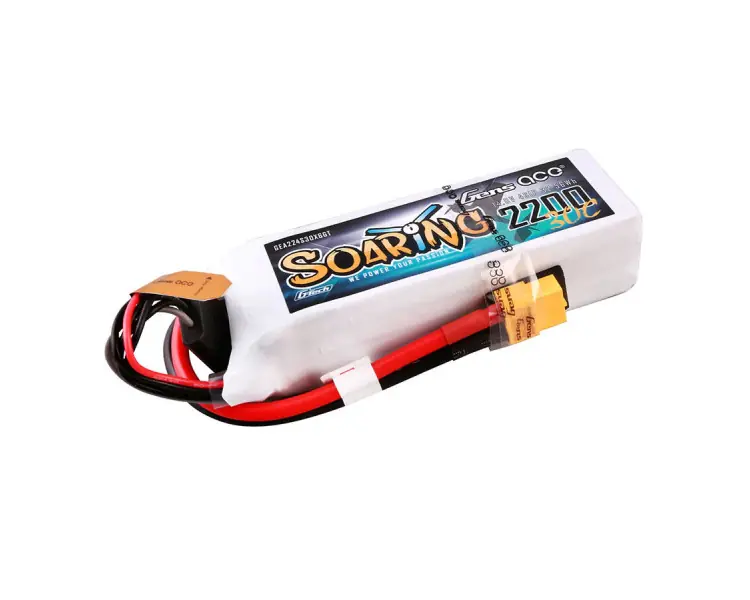 Offerta Speciale BATTERIE LIPO GENS ACE 4S 14,8V 2200MHA 30C XT60 G-TECH