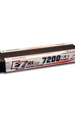 EZPOWER LIPO ULCG 7200MHA 7,6V 2S 140/70C ICE SERIES PIN 5MM Nuovo Arrivo