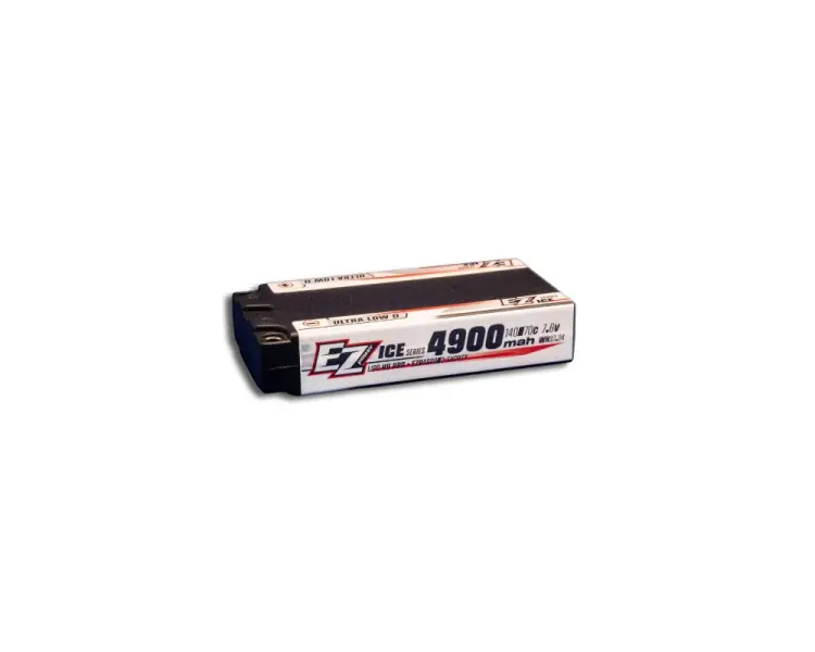 EZPOWER LIPO SHORTY HV LCG 4900MHA 7,6V 2S 140/70C ICE SERIES PIN 5MM Vendita Finale