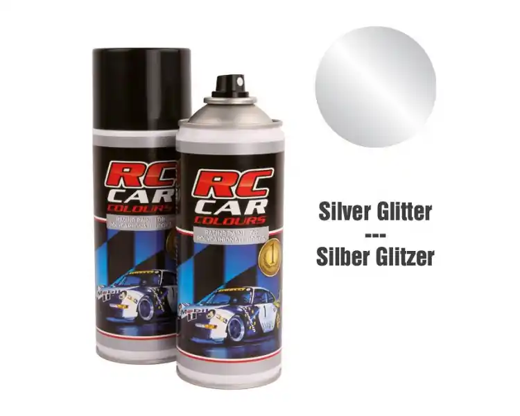BOMBOLETTA ARGENTO SCINTILLANTE LEXAN 150ML Super Prezzo