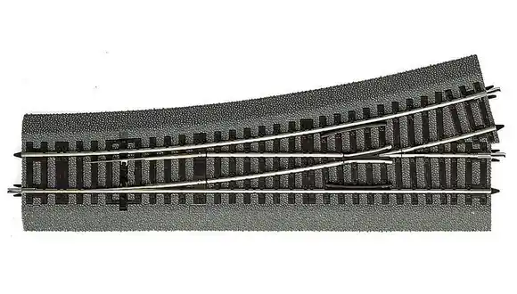 ROCO 42538 - Deviatoio sinistro WL15 Professionale