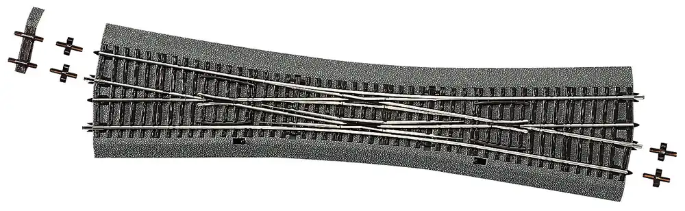 Promo Stagionale ROCO 42549 - Deviatoio incrocio doppio DKW 10°