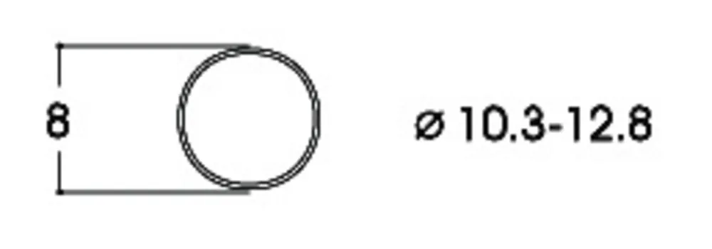 ROCO 40069 - Anelli di aderenza CC 10,3-12,8 mm Non Perdere