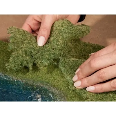 Affare NOCH 07270 - Erba alta preformata verde chiaro 20 x 23 cm