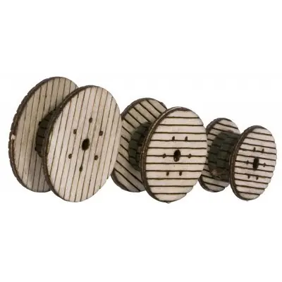 NOCH 14202 - Set 3 bobine per cavi diametro 1,8 1,5 1,2 cm Non Perdere
