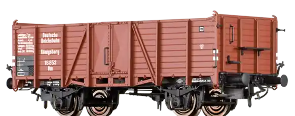 BRAWA 48442 - Carro aperto a sponde alte tipo Om, DR, ep.II Quantità Limitata