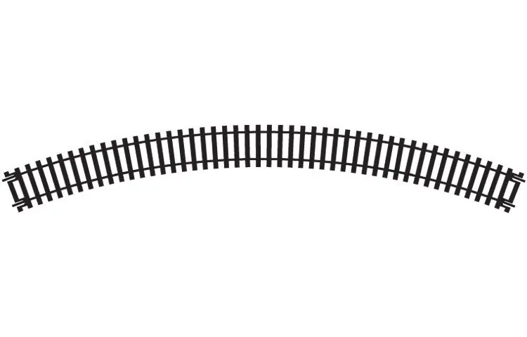 Vendita Finale HORNBY R607 - Doppia curva R2 arco 45 raggio 438 mm