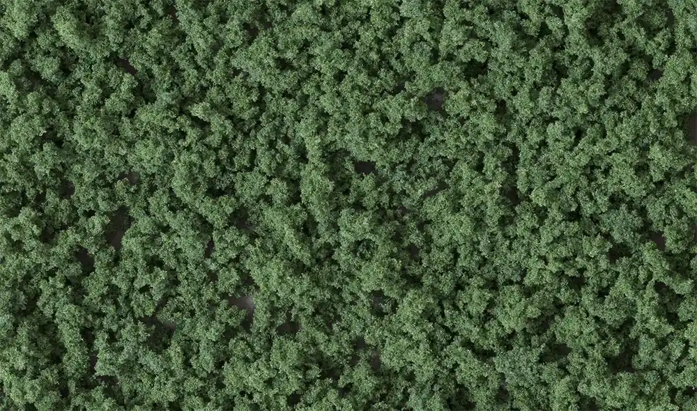 WOODLAND SCENICS FC137 - Fogliame sottobosco verde scuro Busta Affare