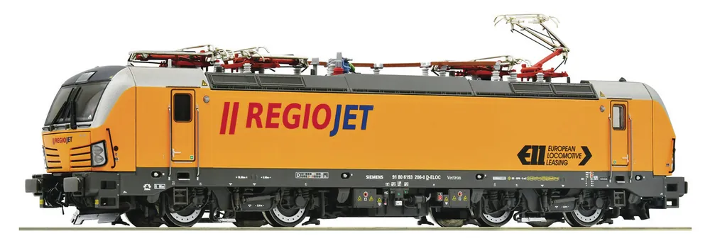 ROCO 73217 - Locomotiva elettrica Gruppo 193 Regiojet, ep.VI **DIG. SOUND** Esclusivo