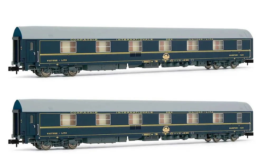 Affare ARNOLD HN4341 - Sc.N - Set due carrozze letti CIWL tipo T2, DB, ep.IV