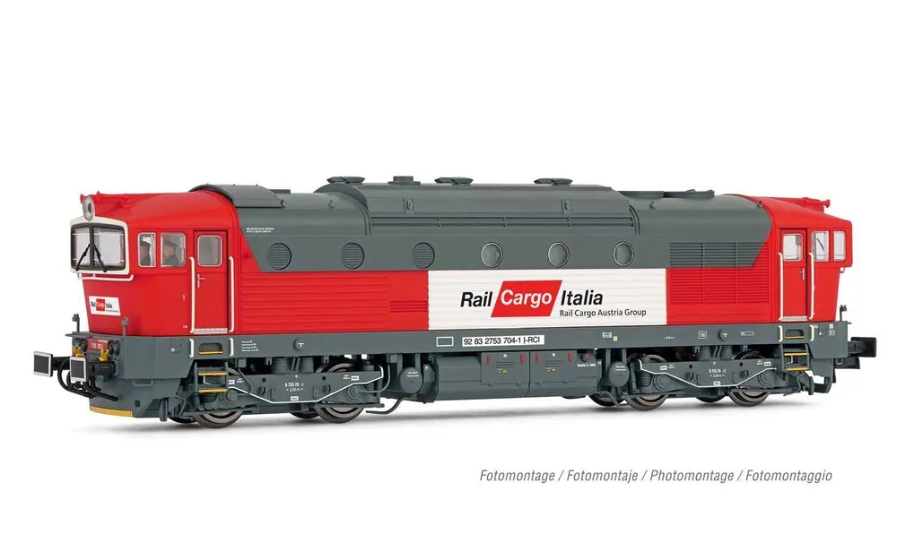 RIVAROSSI HR2863S - locomotiva diesel D 753, RCI, ep.VI **DIG. SOUND** Vendita Finale