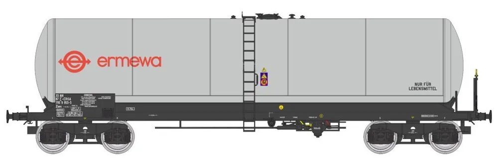 Affare REE MODELES WB-597 - Cisterna tipo ANF lunga "ERMEWA", SNCF, ep.V-VI