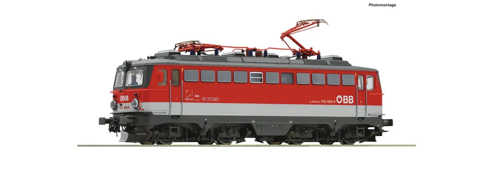 ROCO 73610 - Locomotiva elettrica 1142, OBB, ep.VI Nuovo Arrivo