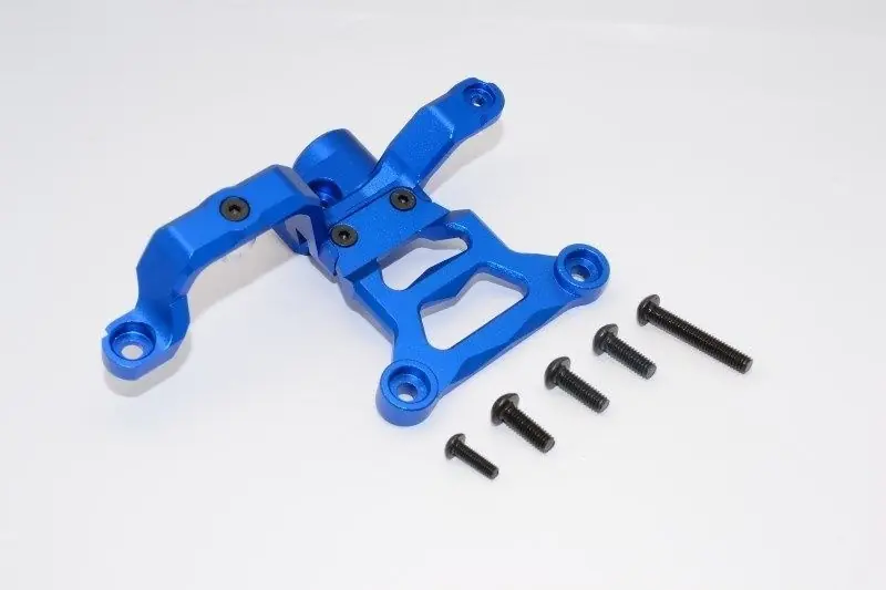 Ultima Occasione SUPPORTO CAMPANELLO STERZO IN ALLUMINIO – 1SET blu GPM TRX XMAXX 8S 6S