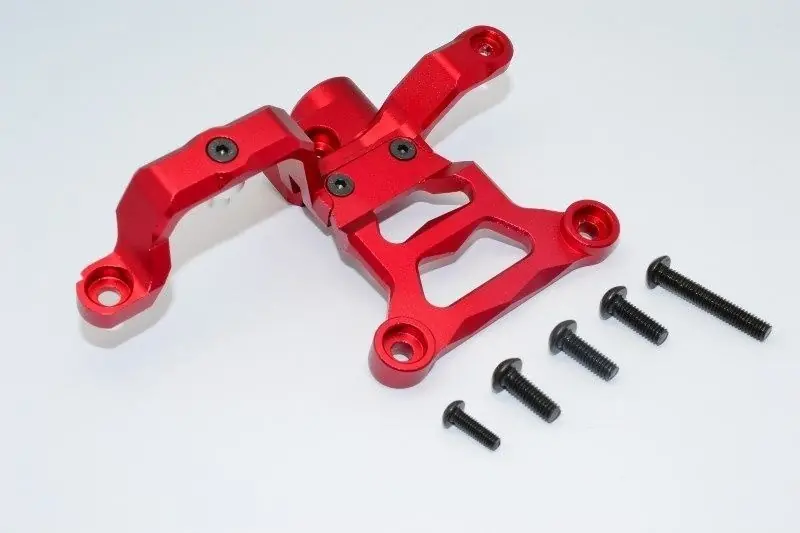 Offerta Limitata SUPPORTO CAMPANELLA STERZO IN ALLUMINIO – 1SET rosso GPM TRX XMAXX 8S 6S