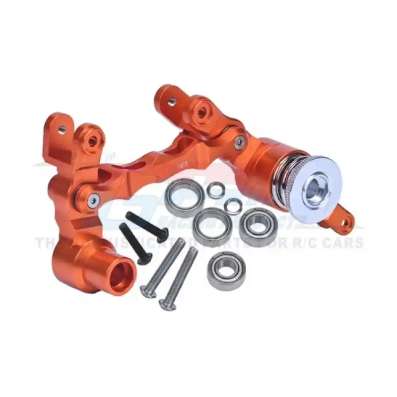 Esclusivo Set sterzo completo in alluminio arancione per X-Maxx