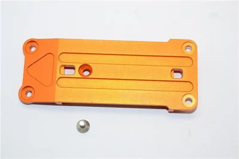 SUPPORTO SOSPENSIONE ANTERIORE IN ALLUMINIO – SET 1PZ arancione GPM TRX XMAXX 8S 6S Prezzo Scontato