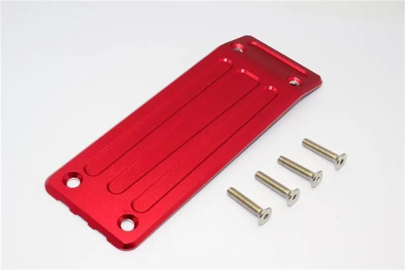 PIASTRA PROTEZIONE POSTERIORE IN ALLUMINIO – SET 1PZ rossa GPM TRX XMAXX 8S 6S A Buon Prezzo