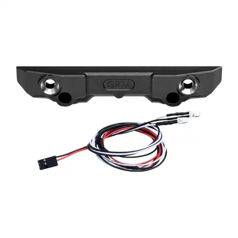 Novità Paraurti posteriore in alluminio nero con LED per MiniMaxx