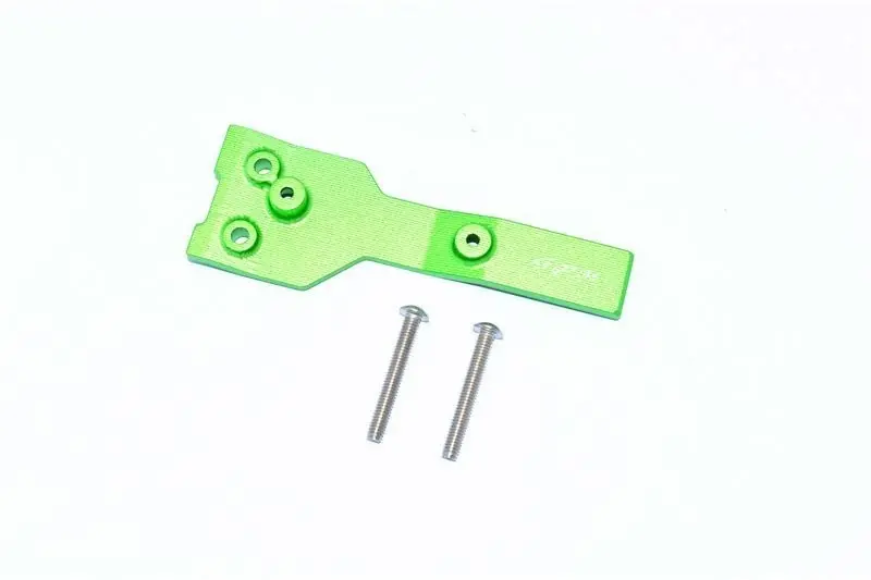 Nuovo Arrivo PROTEZIONE COLLEGAMENTO TELAIO POSTERIORE IN ALLUMINIO – SET 3 PEZZI verde GPM TRX 1/10 MAXX