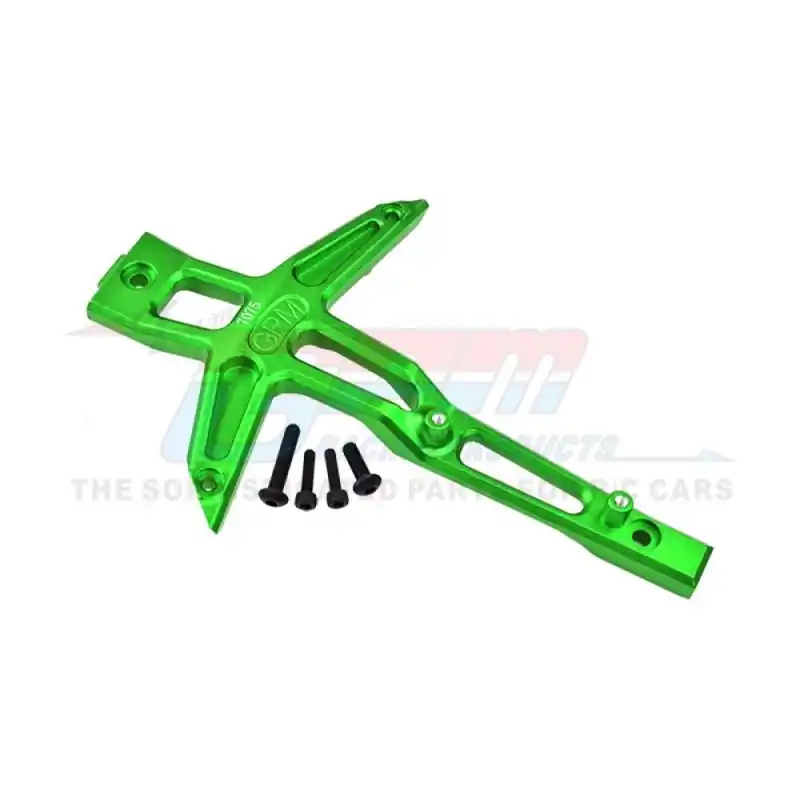 Popolare Upper deck telaio anteriore in alluminio verde per TRX Maxx e Maxx Slash