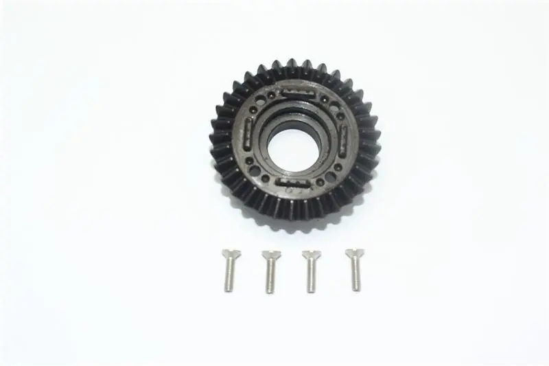 Bestseller ANELLO INGRANAGGIO DIFFERENZIALE ANTERIORE/POSTERIORE N. 45 IN ACCIAIO HARDEN -SET 5 PEZZI GPM TRX UDR nero