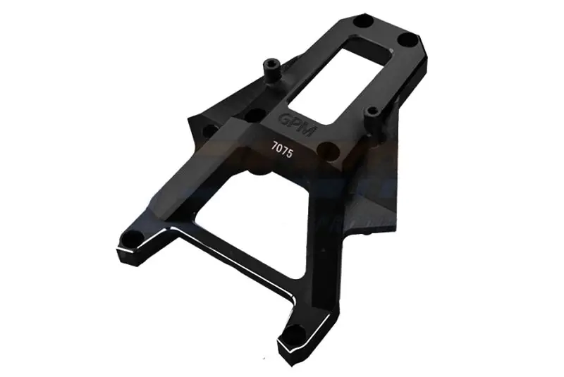 Compra Adesso Cover bulkhead anteriore in alluminio 6061-T6 nero GPM TRX XRT