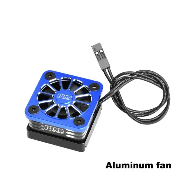 Esclusivo Alu Regler High-Speed Lüfter blau GPM TRAXXAS für BL-2S (TRX3383) und VXL (TRX3355) ESC