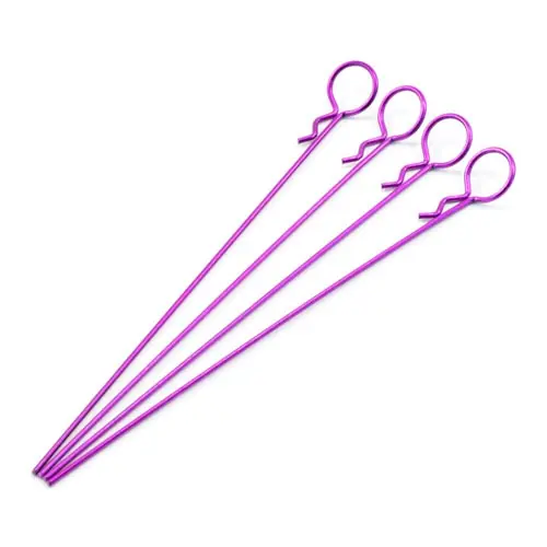SMALL METALLIC PURPLE LONG BODY PIN 1/10TH Saldi