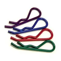 1/8TH/1/5TH/TRANSPONDER BODY CLIPS METALLIC GREEN(6) Prezzo Conveniente