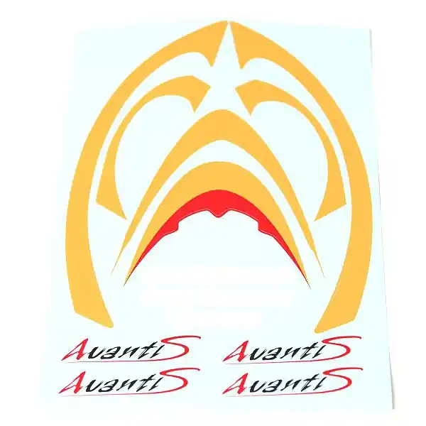 Più Venduto FMS AVANTI V3 DECAL SHEET