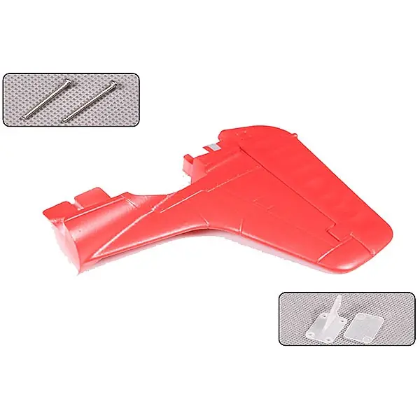 FMS 1700MM P51 RUDDER – RED TAIL Esclusivo