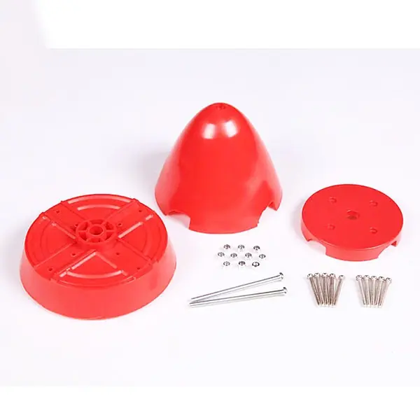 FMS 1700MM P51 SPINNER – RED TAIL Consegna Rapida