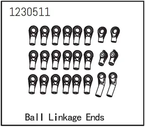 Professionale Ball Linkage End Set
