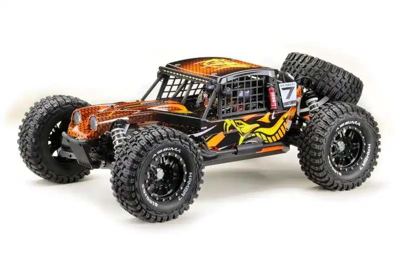 1 7 Rock Racer “MAMBA 7” ORANGE-VERSION 6S BL RTR Più Venduto
