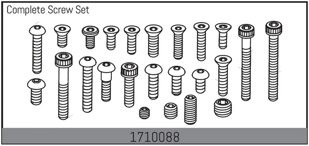 Subito Disponibile Complete Screw Set
