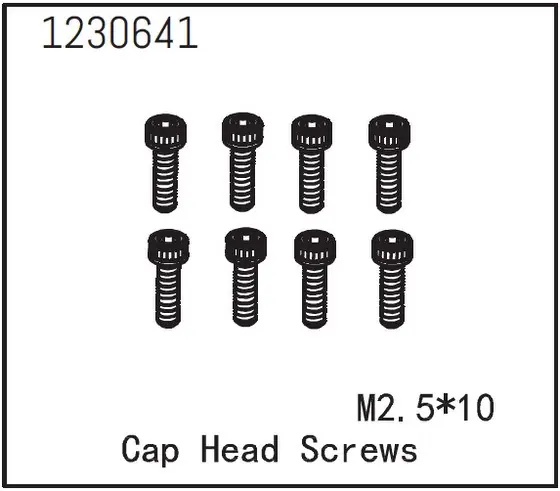 Cap Head Screws M2.5*10 (8) Prezzo Scontato