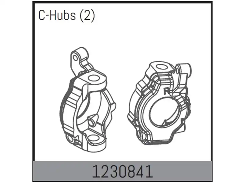 Saldi C-Hubs Set L/R with Inserts