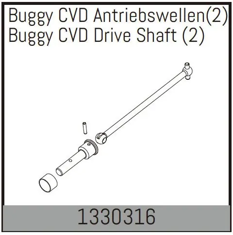 Saldi Buggy CVD Drive Shaft (2)