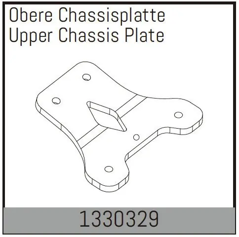 Ultime Pezzi Upper Chassis Plate