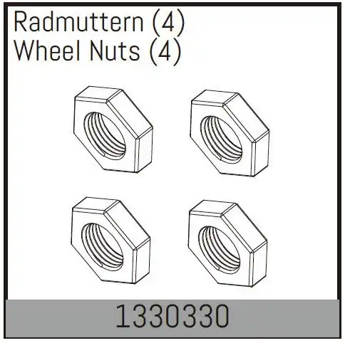 Consegna Rapida Wheel Nuts (4)