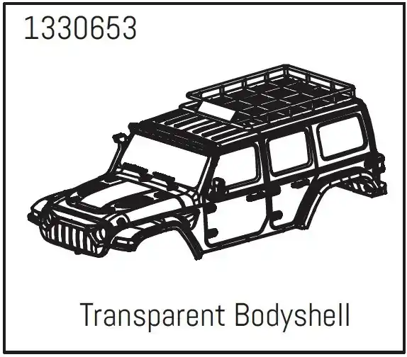 Transparent PC Body Shell – Yucatan Nuovo Arrivo