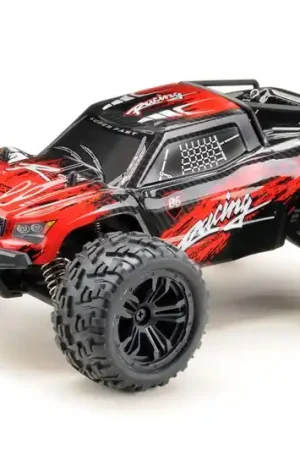 1 14 4WD High-Speed Truck RACING black/red RTR Prezzo Scontato