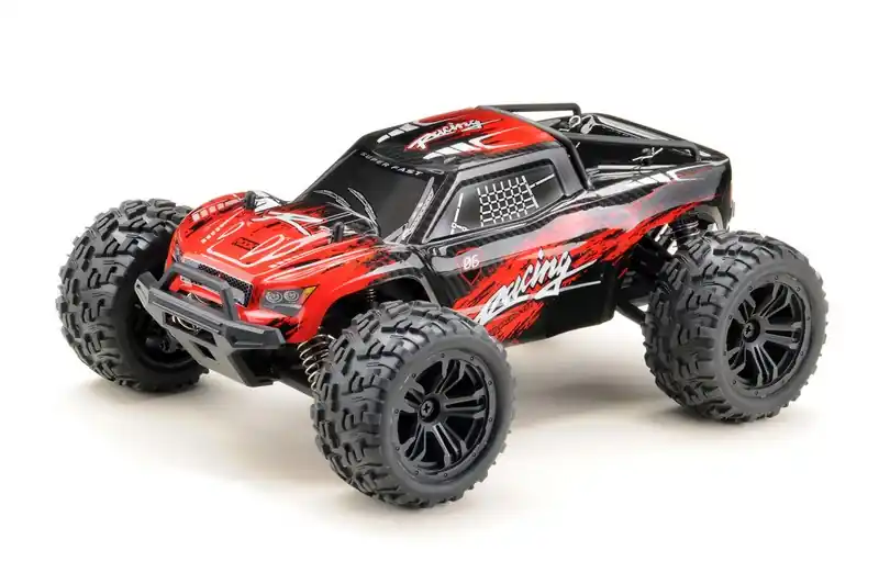 1 14 4WD High-Speed Truck RACING black/red RTR Prezzo Scontato