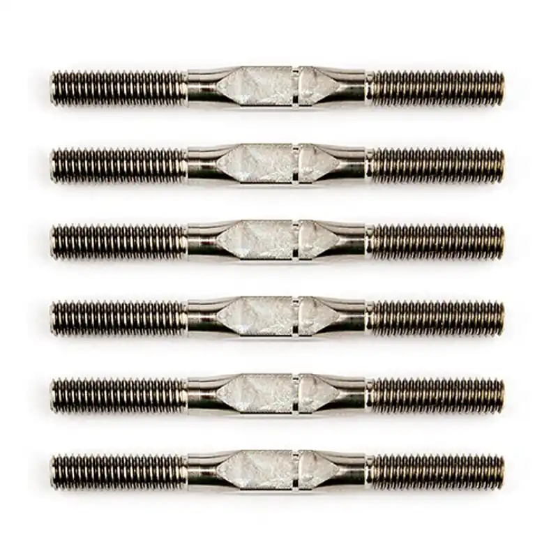 Team Associated FT 1 14 Titanium Turnbuckle Set, silver Subito Disponibile