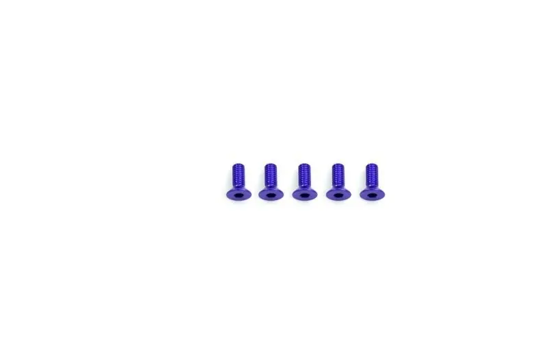 Alu Screw allen countersunk M3x8 Purple (7075) (5) ARROWMAX (Aluminum Screws (7075-T6 )) Ultima Occasione