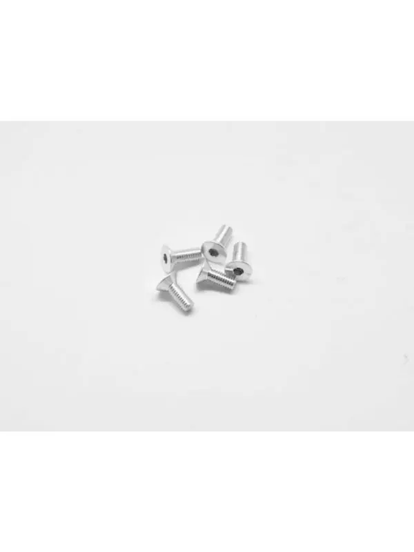 Alu Screw allen countersunk M3x8 Silver (7075) (5) ARROWMAX (Aluminum Screws (7075-T6 )) Promozione Esclusiva